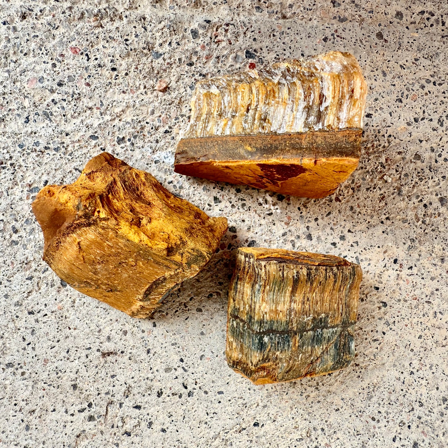 Raw Rough Tigers Eye Chunks