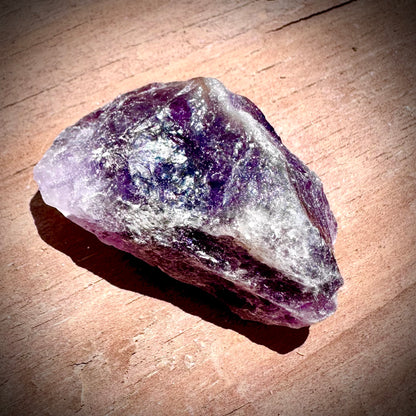 Raw Deep Purple Amethyst