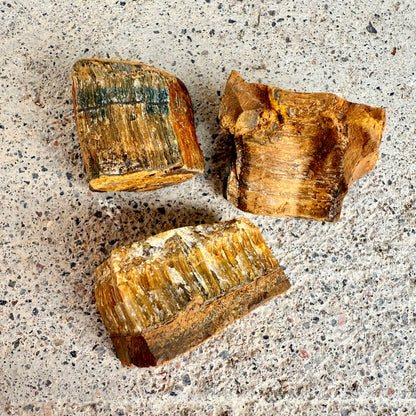 Raw Rough Tigers Eye Chunks