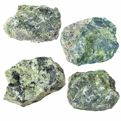 Raw Serpentinite Pieces 1.5”-2”